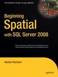 Cover: Beginning Spatial with SQL Server 2008 - APress