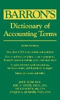 Cover: Dictionary of Accounting Terms - Barron's Educational Series Inc.,U.S.