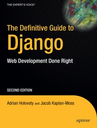Abbildung von: The Definitive Guide to Django - Apress