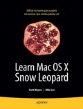 Cover: Learn Mac OS X Snow Leopard - APress