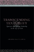 Cover: Transcending Textuality - Pennsylvania State University Press