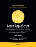 Cover: Learn AppleScript - APress