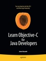 Cover: Learn Objective-C for Java Developers - APress
