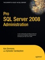 Cover: Pro SQL Server 2008 Administration - APress