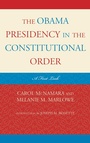 Cover: The Obama Presidency in the Constitutional Order - Rowman & Littlefield Publishers