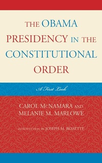 Enlarge image Cover: The Obama Presidency in the Constitutional Order - Rowman & Littlefield Publishers