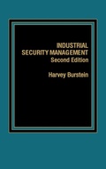 Cover: Industrial Security Management - Praeger Publishers Inc