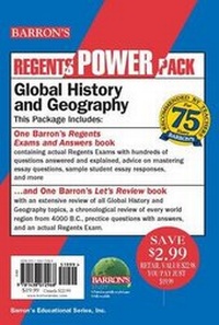 Enlarge image Cover: Global History and Geography Power Pack - Barron's Educational Series Inc.,U.S.