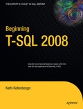 Cover: Beginning T-SQL 2008 - APress