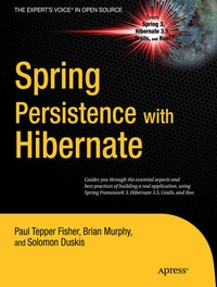 Enlarge image Cover: Spring Persistence with Hibernate - APress