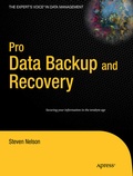 Cover: Pro Data Backup and Recovery - APress