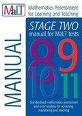 Cover: Malt Stage Two (Tests 8-11) Manual (Mathematics Assessment for Learning and Teaching) - Hodder Education