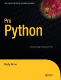 Cover: Pro Python - APress