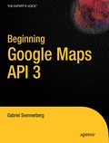 Cover: Beginning Google Maps API 3 - APress
