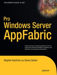 Enlarge image Cover: Pro Windows Server AppFabric - APress