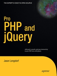 Enlarge image Cover: Pro PHP and jQuery - APress