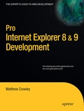 Abbildung von: Pro Internet Explorer 8 & 9 Development - Apress