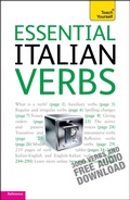 Cover: Essential Italian Verbs: Teach Yourself - TEACH YOURSELF