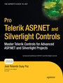 Cover: Pro Telerik ASP.NET and Silverlight Controls - APress