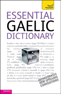 Enlarge image Cover: Essential Gaelic Dictionary: Teach Yourself - TEACH YOURSELF