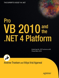 Abbildung von: Pro VB 2010 and the .NET 4.0 Platform - Apress
