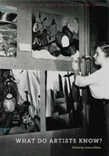Cover: What Do Artists Know? - Pennsylvania State University Press