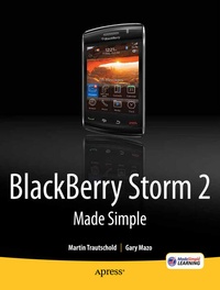 Bild vergrößern Bild: BlackBerry Storm2 Made Simple - APress