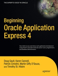 Enlarge image Cover: Beginning Oracle Application Express 4 - APress