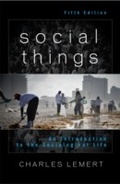 Cover: Social Things - Rowman & Littlefield Publishers