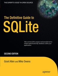 Abbildung von: The Definitive Guide to SQLite - Apress