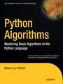 Cover: Python Algorithms - APress
