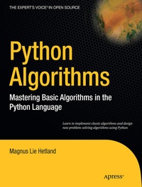 Enlarge image Cover: Python Algorithms - APress