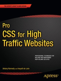 Abbildung von: Pro CSS for High Traffic Websites - Apress