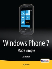 Enlarge image Cover: Windows Phone 7 Made Simple - APress