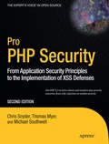 Cover: Pro PHP Security - APress