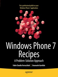 Enlarge image Cover: Windows Phone 7 Recipes - APress