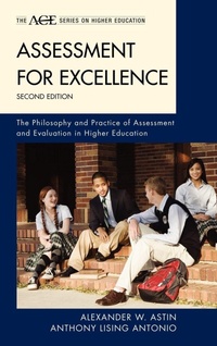Enlarge image Cover: Assessment for Excellence - Rowman & Littlefield Publishers