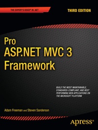 Enlarge image Cover: Pro ASP.NET MVC 3 Framework - APress