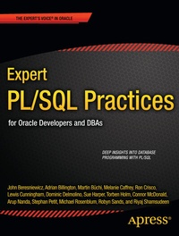 Enlarge image Cover: Expert PL/SQL Practices - APress