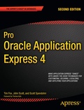 Cover: Pro Oracle Application Express 4 - APress