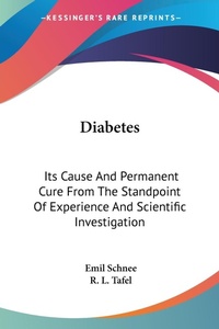 Abbildung von: Diabetes - Kessinger Publishing Co