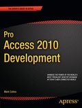 Cover: Pro Access 2010 Development - APress