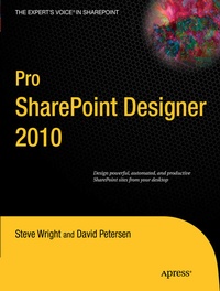 Enlarge image Cover: Pro SharePoint Designer 2010 - APress