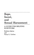 Cover: Rape, Incest, and Sexual Harassment - Praeger Publishers Inc