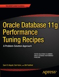 Cover: Oracle Database 11g Performance Tuning Recipes - APress