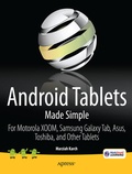 Cover: Android Tablets Made Simple - APress