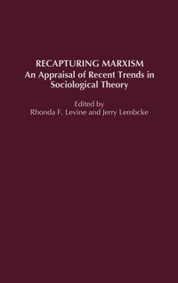Enlarge image Cover: Recapturing Marxism - Praeger Publishers Inc