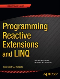 Enlarge image Cover: Programming Reactive Extensions and LINQ - APress