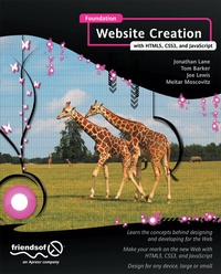 Enlarge image Cover: Foundation Website Creation with HTML5, CSS3, and JavaScript - APress