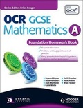 Cover: OCR GCSE Mathematics A: Foundation Homework Book - Hodder Education